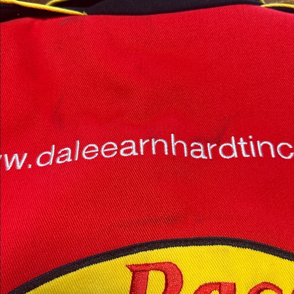 Bass Pro Shops Red and Black Racing Jacket Deadstock - Picture 9 of 9